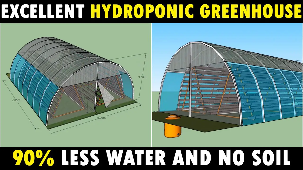 Hydroponics Greenhouse Farming Design