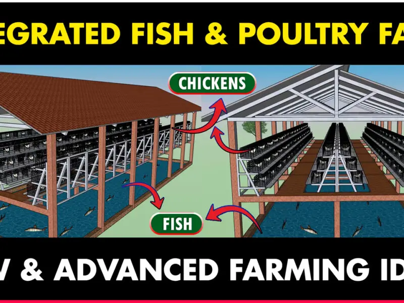 integrated farming fish and poultry farm