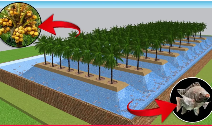 Integrated COCONUT and FISH Farming
